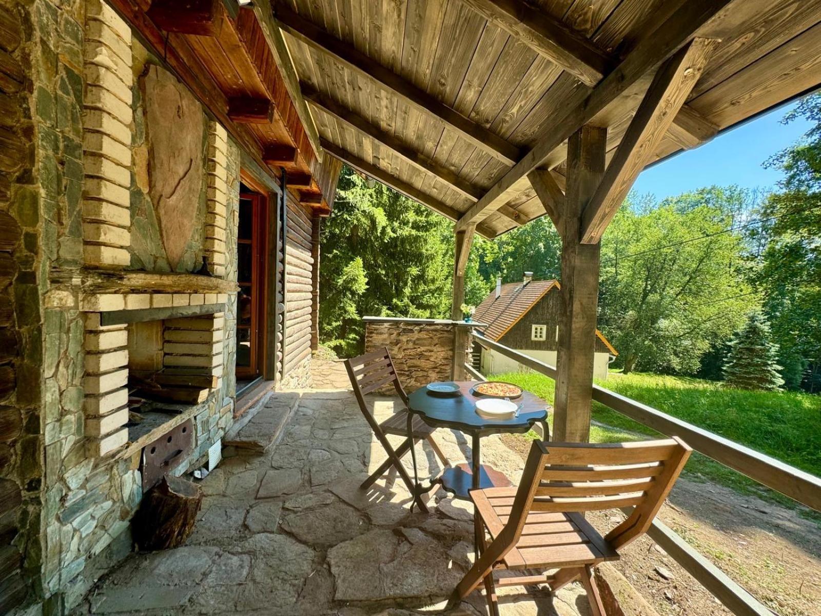 Srub V Bolkovskem Udoli Villa Rudník Exteriör bild