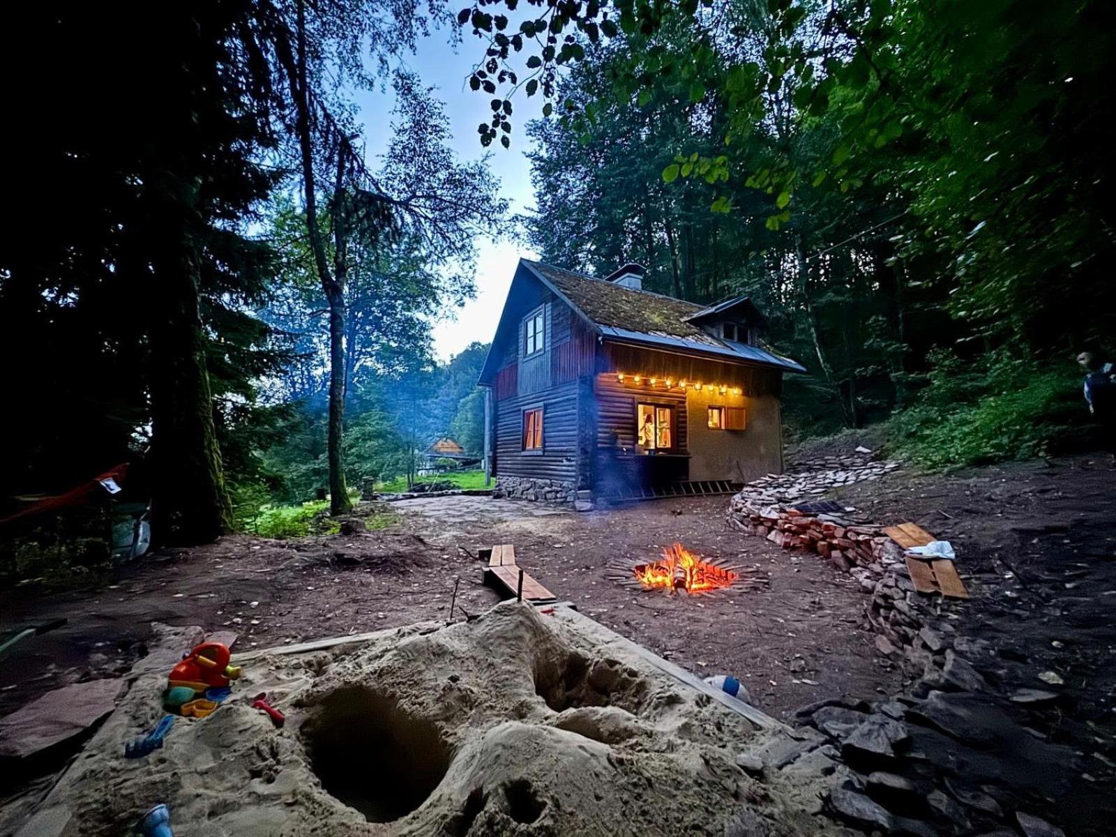 Srub V Bolkovskem Udoli Villa Rudník Exteriör bild