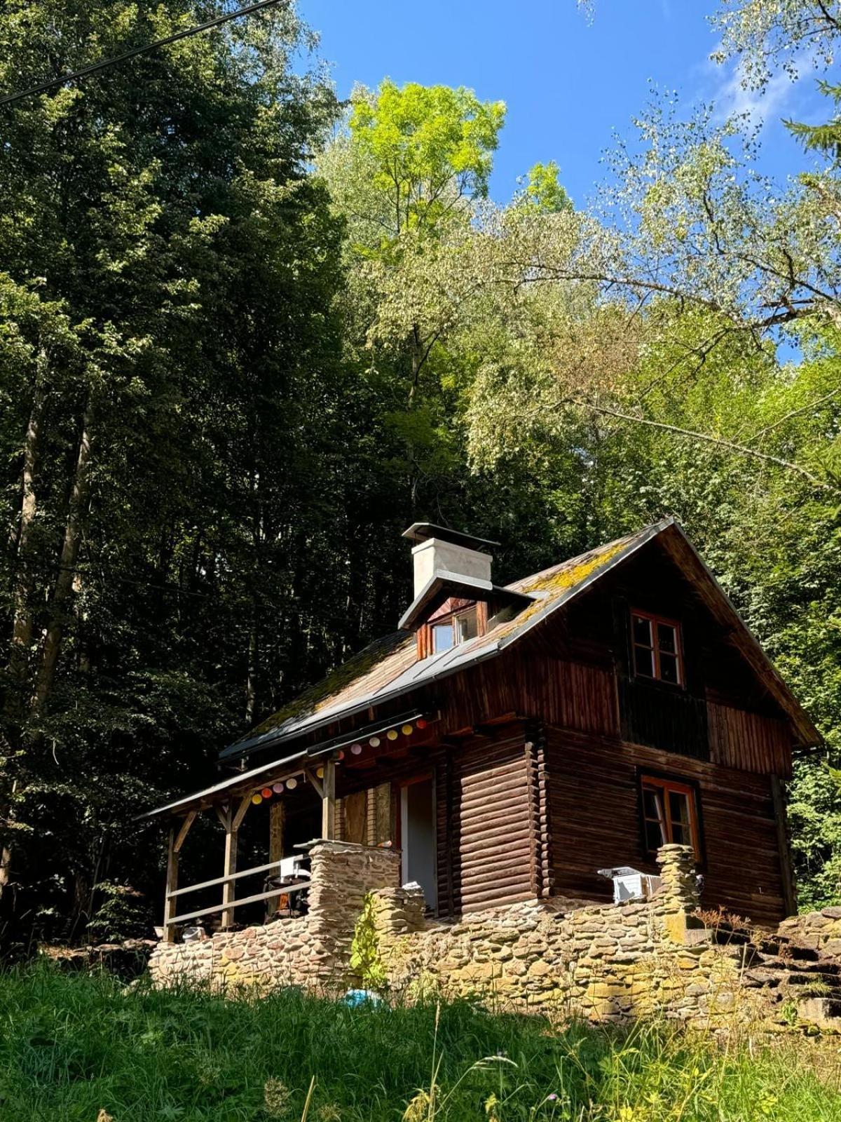 Srub V Bolkovskem Udoli Villa Rudník Exteriör bild